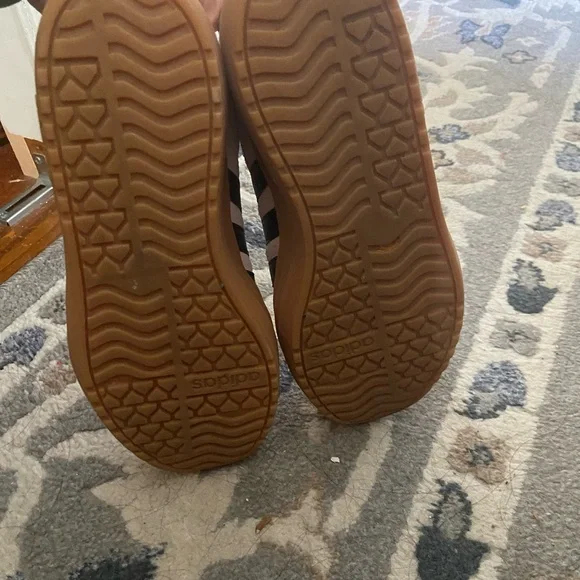 adidas Gazelle Bold — Wonder Quartz Pink Suede with Black Stripes - Picture 5 of 7